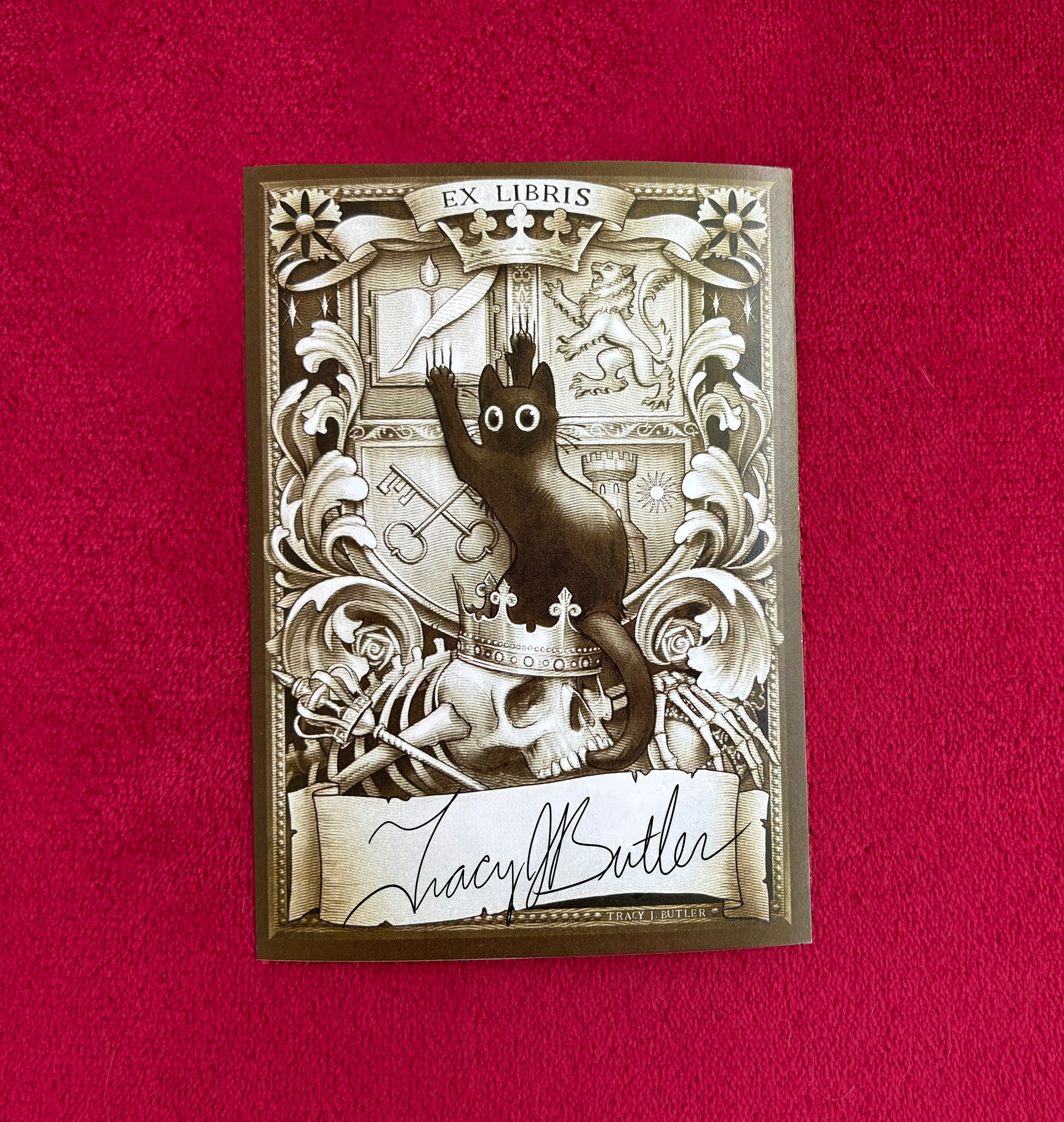 Lackadaisy Signed Bookplate