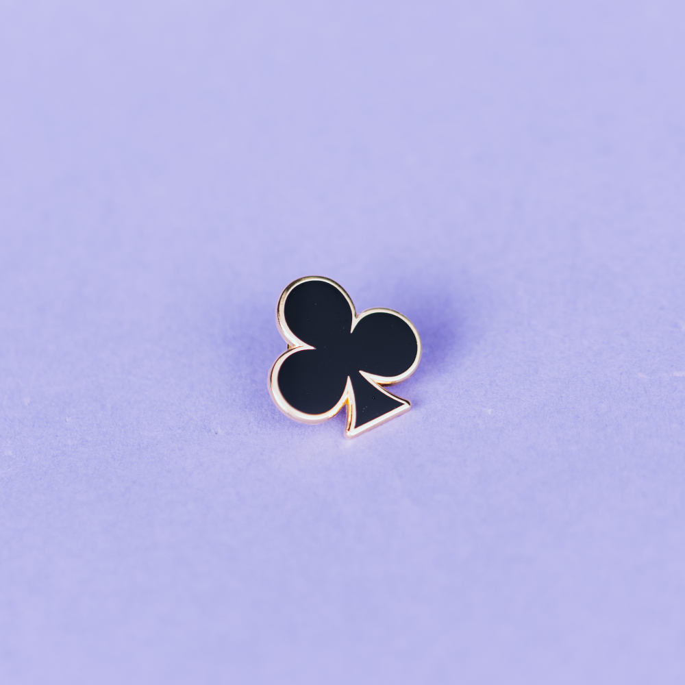 Lackadaisy "Three of Clubs" pin set